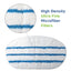 Flammi Microfiber Replacement Mop Pad for PurSteam ThermaPro 10-in-1 Steam Mop Washable Reusable Pads