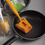 Flammi Dish Brush Scrubber with Handle for Pan Pot Cookware(3 Packs)